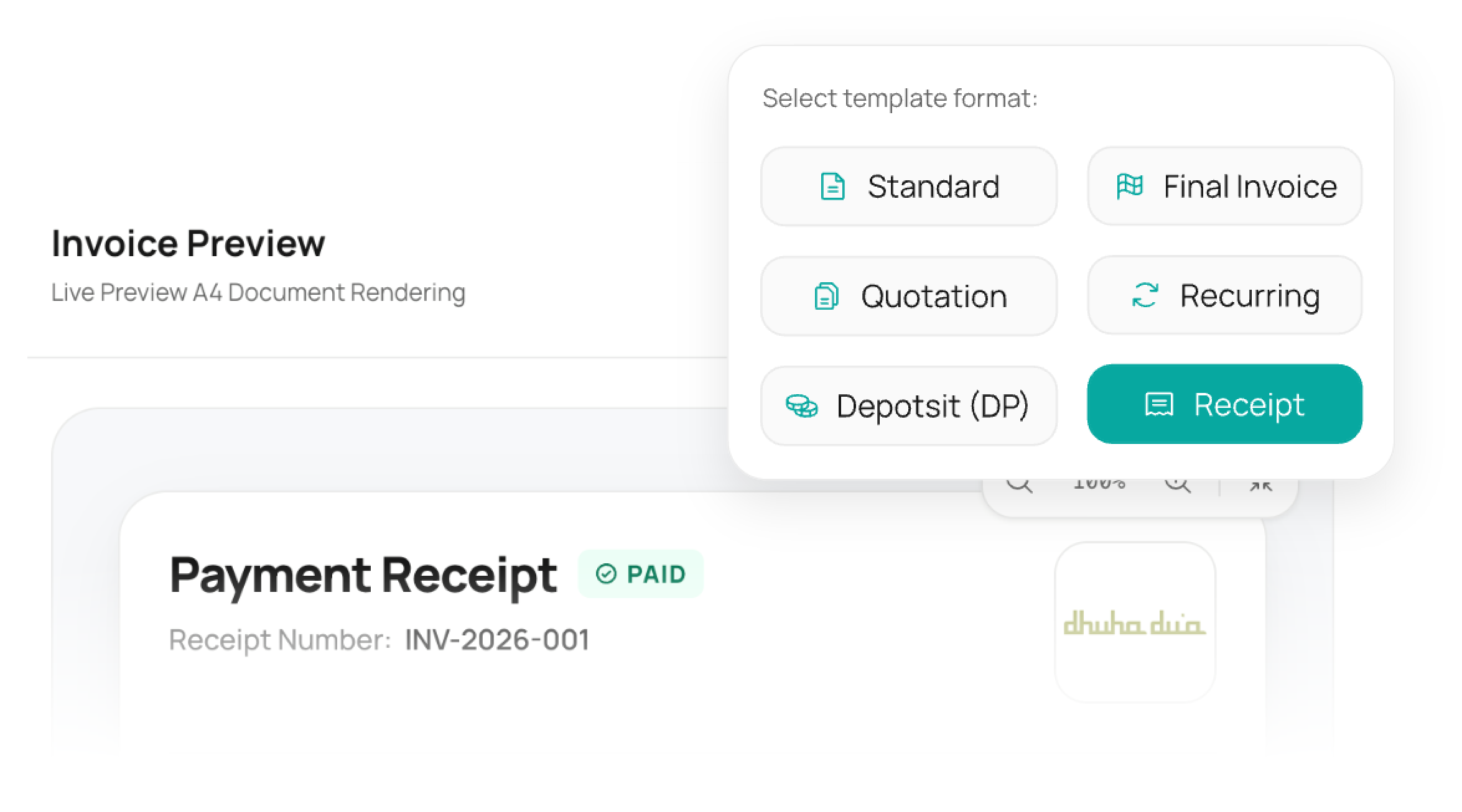 Quick & Easy Invoice Templates